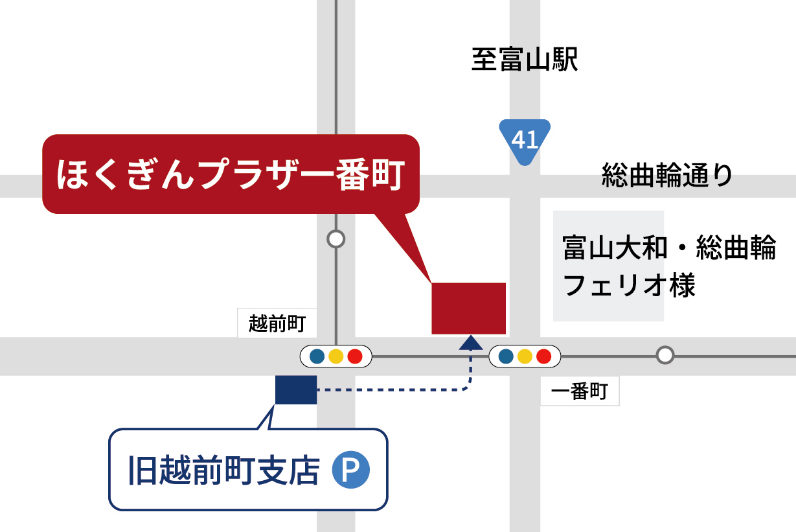 プラザ一番町 地図