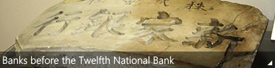 Banks before the Twelfth National Bank