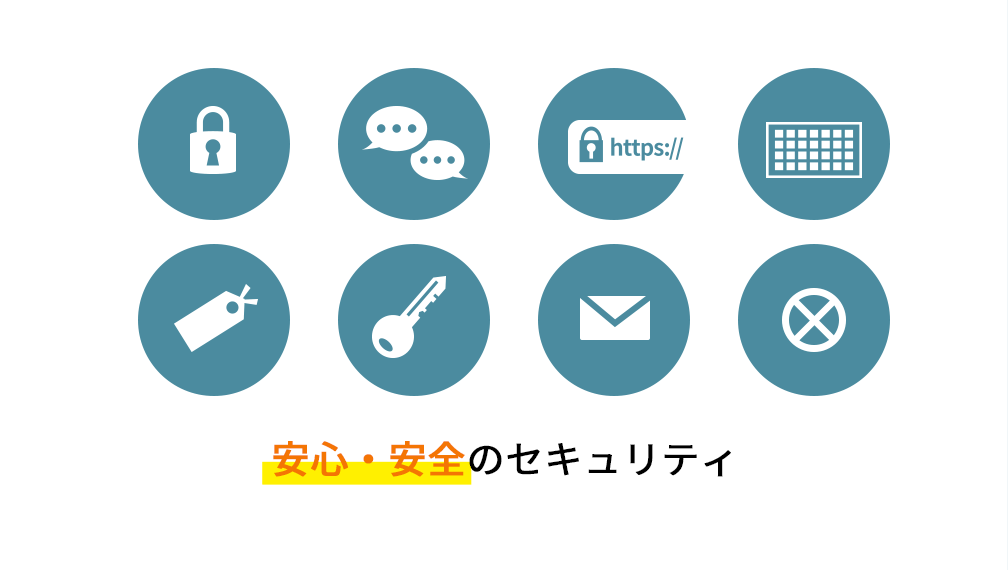 安心・安全のセキュリティ