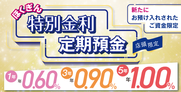 ほくぎん特別金利定期預金
